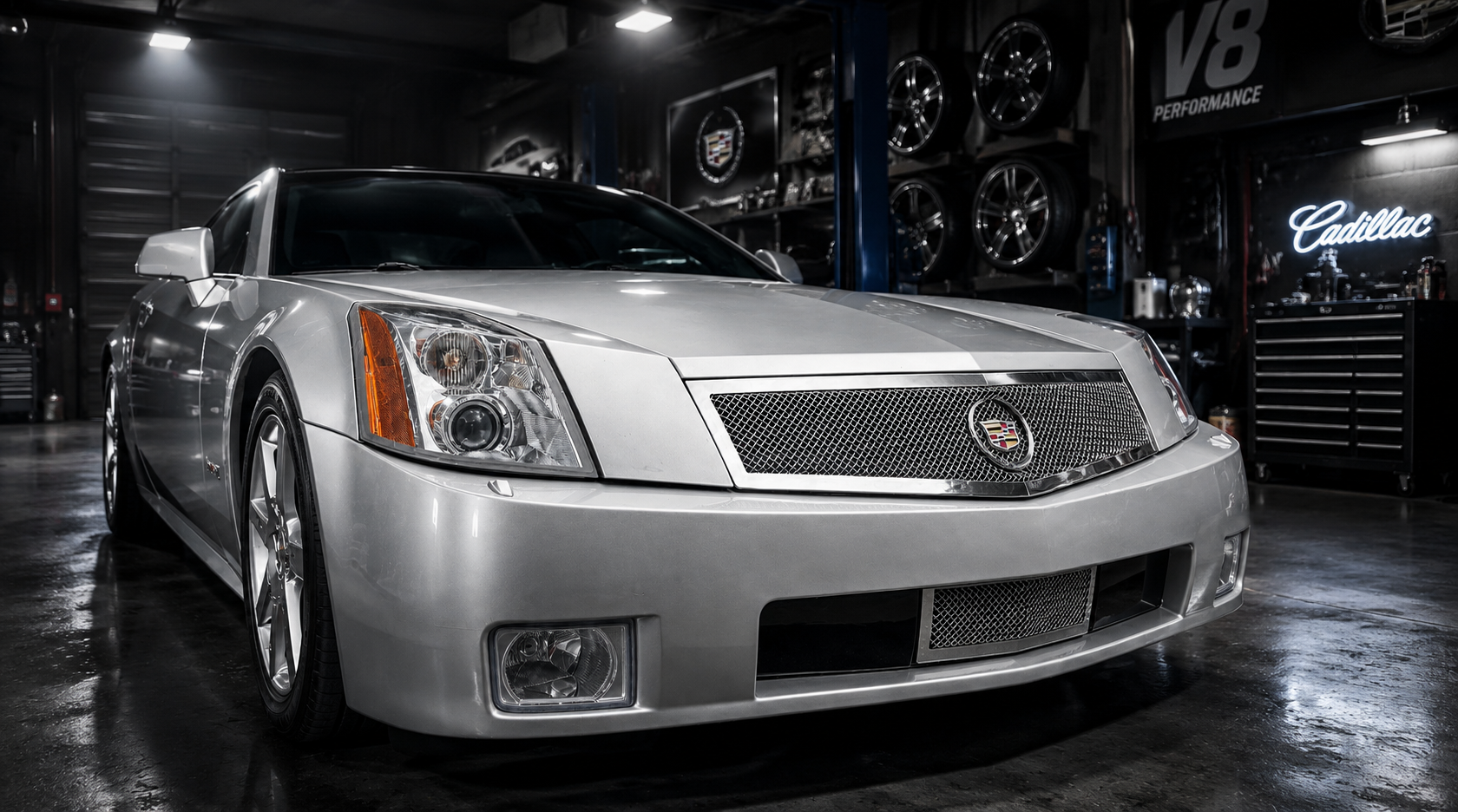 Cadillac XLR front view