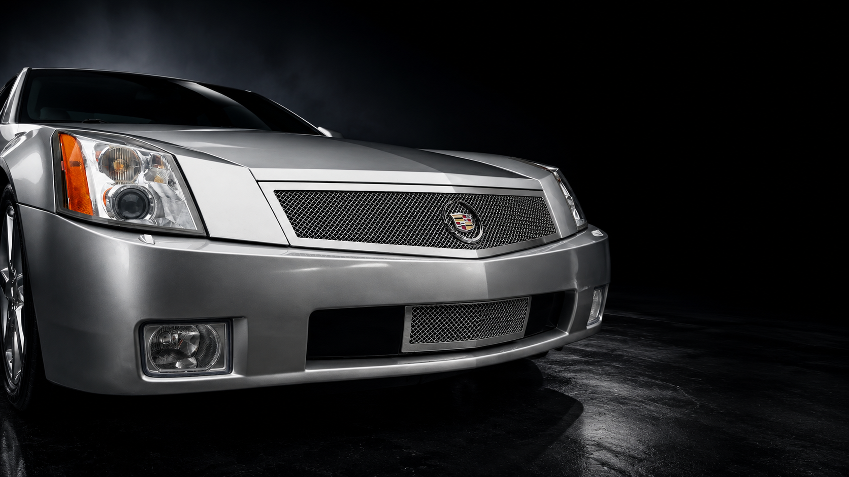 Cadillac XLR-V Mesh Grille detail